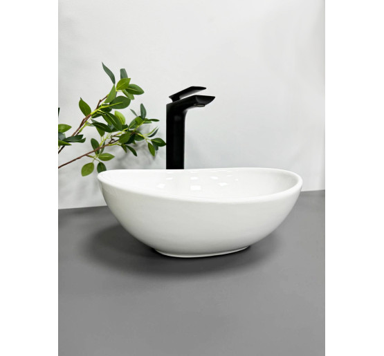 Умивальник (раковина) VBI PARMA S WHITE накладний