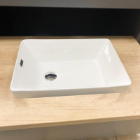 Умивальник (раковина) VBI TORITTO WHITE врізний