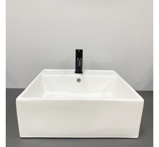 Умивальник (раковина) VBI TERAMO WHITE накладний підвісний