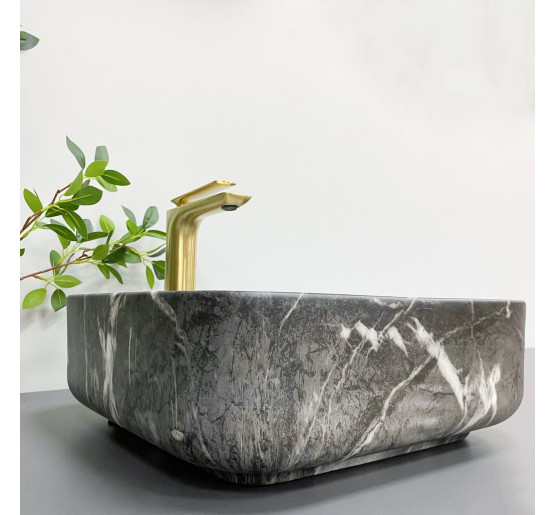 Умивальник (раковина) VBI ALGHERO BLACK ONYX MATT накладний