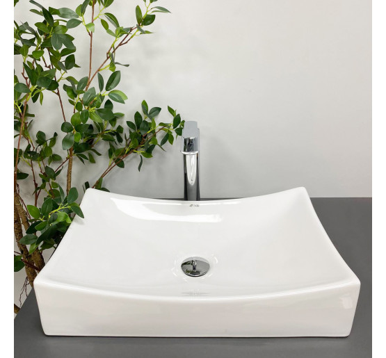 Умивальник (раковина) VBI VIAREGGIO WHITE накладний
