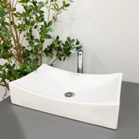 Умывальник (раковина) VBI VIAREGGIO WHITE накладной