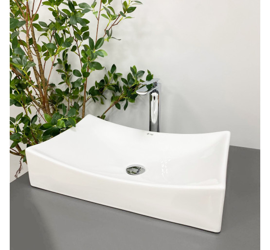 Умивальник (раковина) VBI VIAREGGIO WHITE накладний