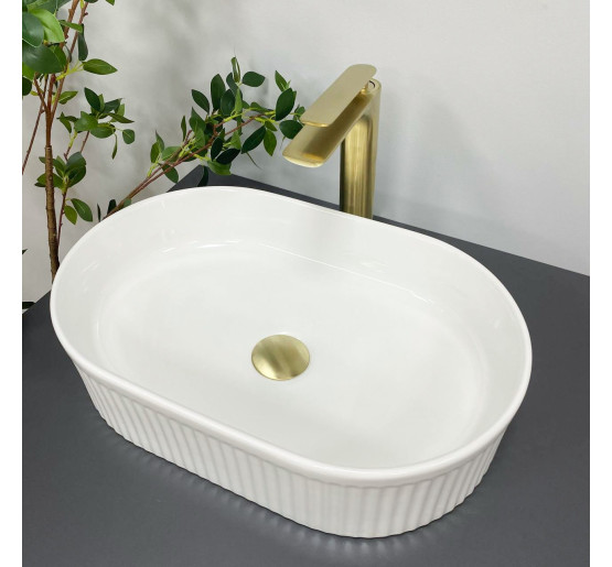 Умивальник (раковина) VBI BIELLA WHITE накладний