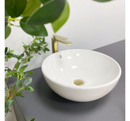 Умывальник (раковина) VBI BRUNICO S WHITE накладной