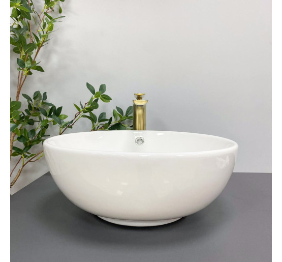 Умывальник (раковина) VBI BRUNICO S WHITE накладной