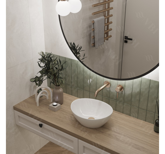 Умывальник (раковина) VBI PARMA WHITE накладной