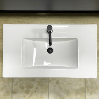 Умивальник (раковина) VBI FERRARA 80 WHITE врізний