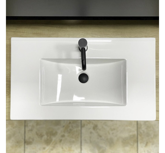 Умивальник (раковина) VBI FERRARA 80 WHITE врізний