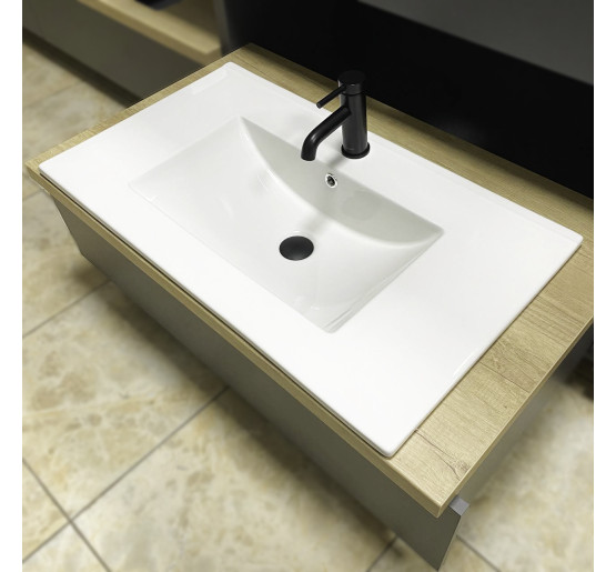 Умивальник (раковина) VBI FERRARA 80 WHITE врізний