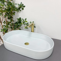 Умывальник (раковина) VBI VERONA 70 SMOKE BLUE накладной