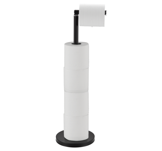 Стійка для туалетного паперу VBI ROUND BLACK