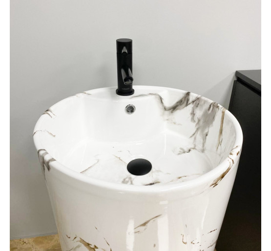 Умывальник (раковина) VBI BOLONIA M CARRARA напольный