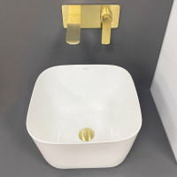 Умывальник (раковина) VBI DEMONTE WHITE накладной