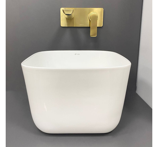 Умывальник (раковина) VBI DEMONTE WHITE накладной