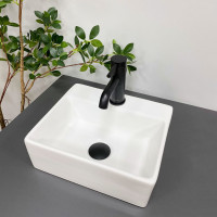 Умивальник (раковина) VBI KOMO WHITE накладний підвісний