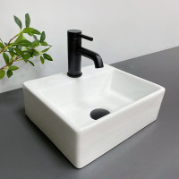 Умивальник (раковина) VBI KOMO WHITE накладний підвісний