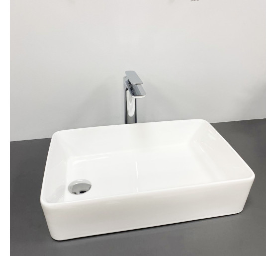 Умивальник (раковина) VBI VELLETRI WHITE накладний