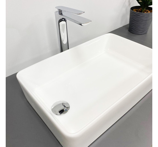 Умивальник (раковина) VBI VELLETRI WHITE накладний