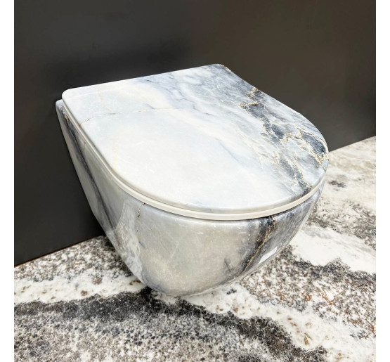 Підвісний унітаз VBI VULCANO GRANIT