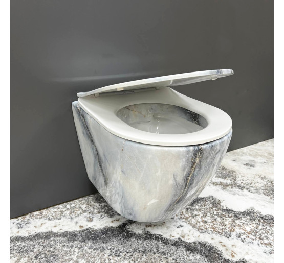 Підвісний унітаз VBI VULCANO GRANIT