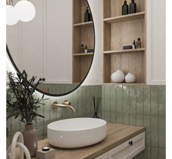 Умивальник (раковина) VBI UDINE WHITE накладний