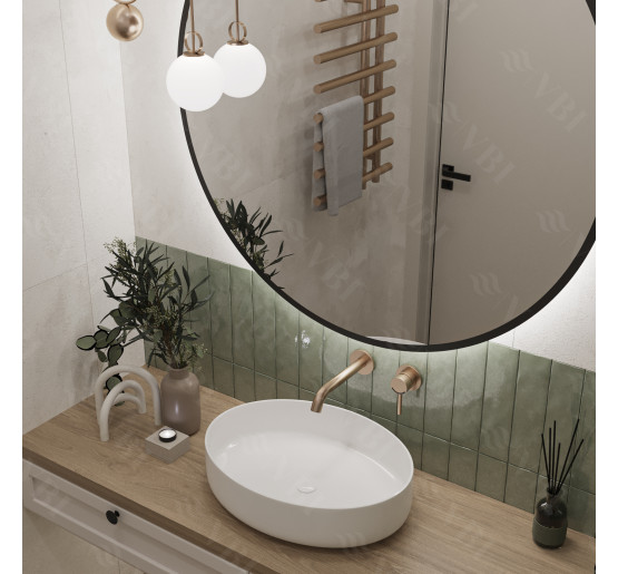 Умивальник (раковина) VBI UDINE WHITE накладний