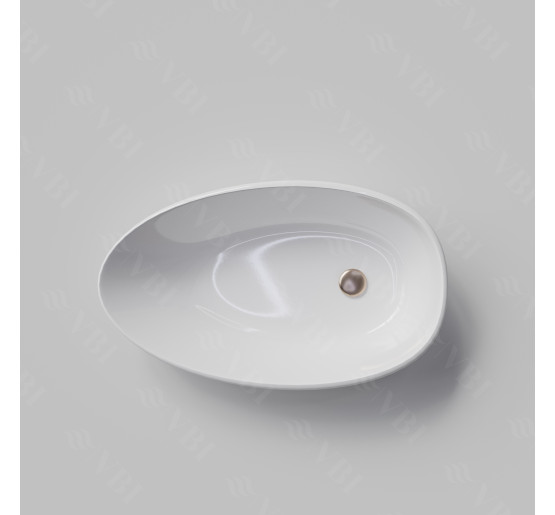 Умывальник (раковина) VBI TRENTO 65 WHITE накладной