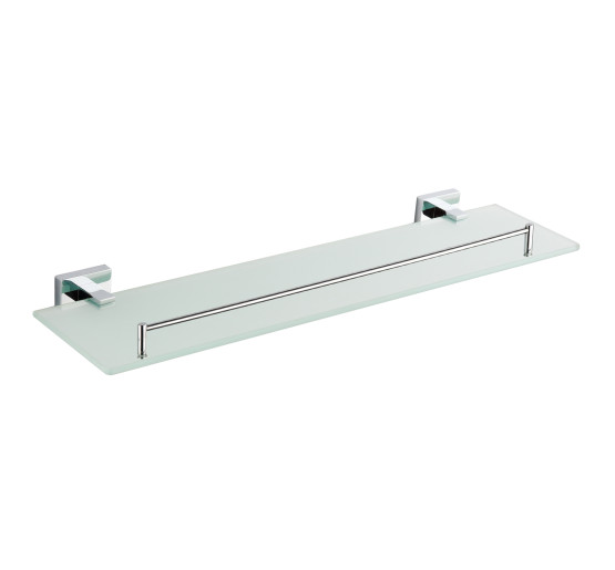 Полка стеклянная VBI MARS CHROME