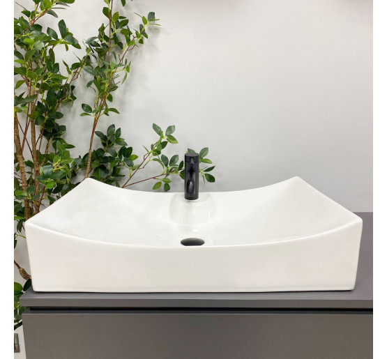 Умывальник (раковина) VBI VIAREGGIO L WHITE накладной