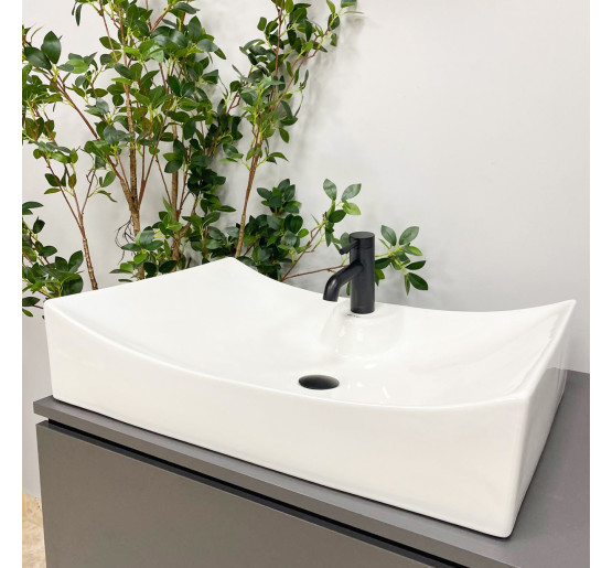 Умывальник (раковина) VBI VIAREGGIO L WHITE накладной