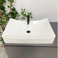 Умывальник (раковина) VBI VIAREGGIO L WHITE накладной