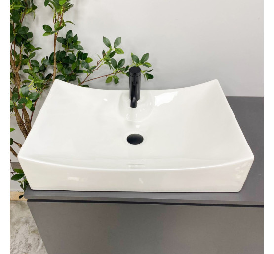 Умывальник (раковина) VBI VIAREGGIO L WHITE накладной