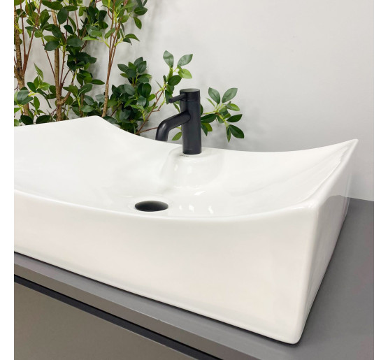 Умывальник (раковина) VBI VIAREGGIO L WHITE накладной