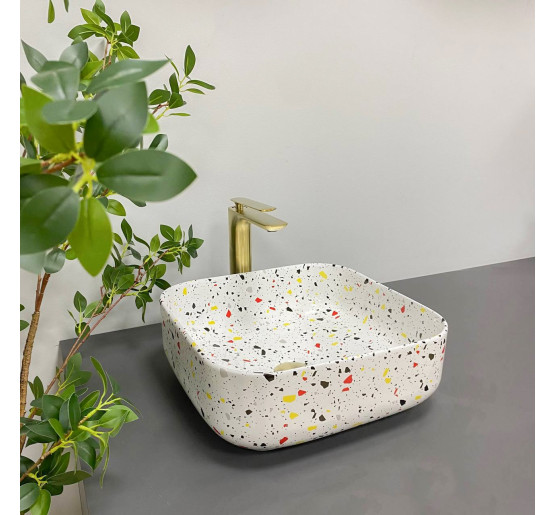 Умивальник (раковина) VBI ALGHERO S TEĎZO GLOSSY накладний