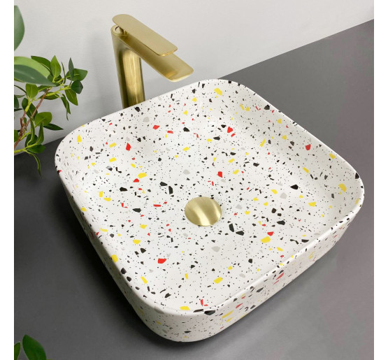 Умивальник (раковина) VBI ALGHERO S TEĎZO GLOSSY накладний