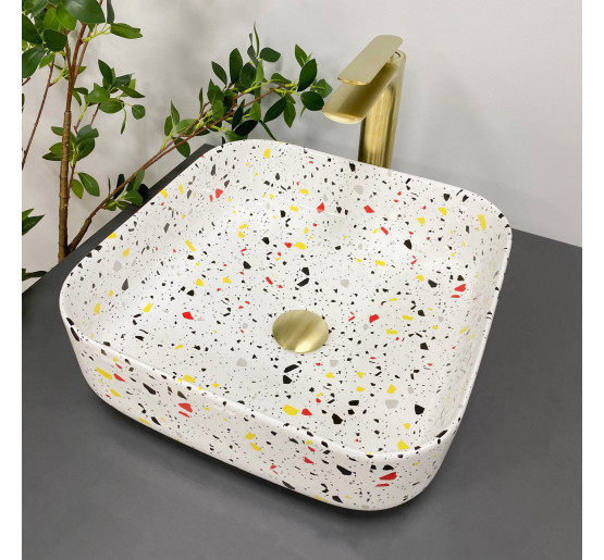 Умивальник (раковина) VBI ALGHERO S TEĎZO GLOSSY накладний