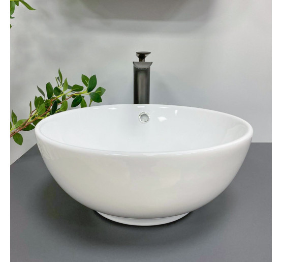 Умивальник (раковина) VBI BRUNICO WHITE накладний