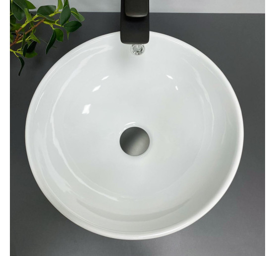 Умивальник (раковина) VBI BRUNICO WHITE накладний