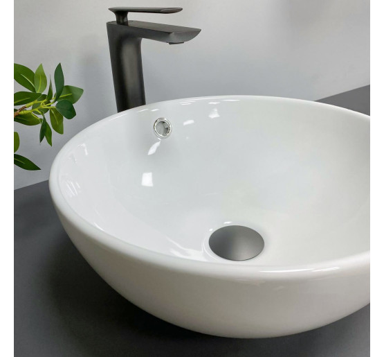 Умивальник (раковина) VBI BRUNICO WHITE накладний