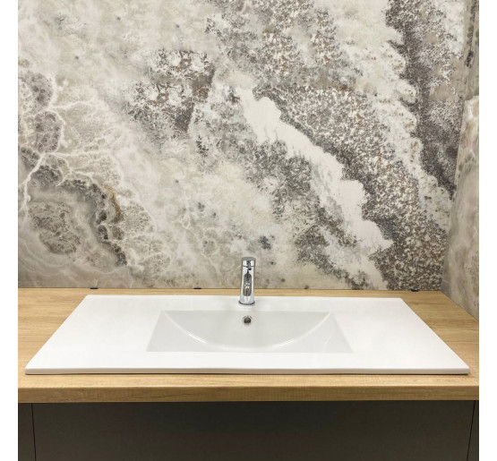 Умывальник (раковина) VBI FERRARA 100 WHITE врезной