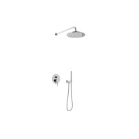 Душевая система KOHLMAN AXEL 30 CHROME + BOX скрытого монтажа