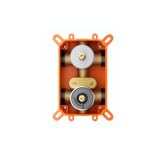 Душова система CORSAN LUGO BLACK з термостатом + BOX прихованого монтажу