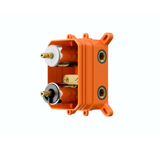 Душова система CORSAN LUGO BLACK з термостатом + BOX прихованого монтажу