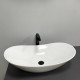Умивальник (раковина) VBI TURIN L WHITE накладний