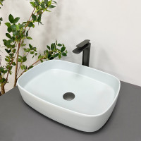 Умивальник (раковина) VBI AOSTA SMOKE BLUE накладний