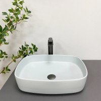 Умивальник (раковина) VBI AOSTA SMOKE BLUE накладний