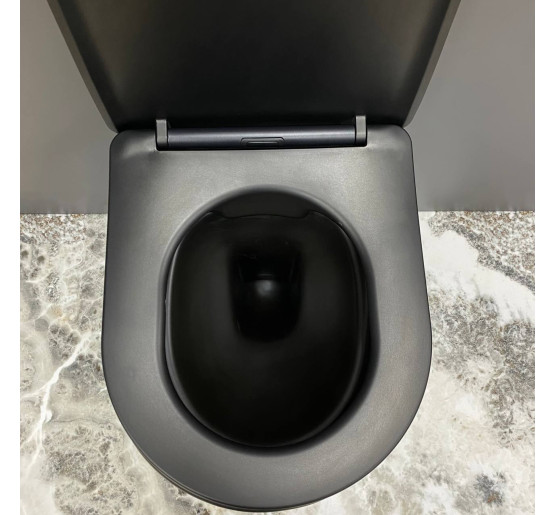 Підвісний унітаз VBI VULCANO BLACK MATT