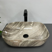 Умивальник (раковина) VBI RAVENNA JASPER GLOSSY накладний