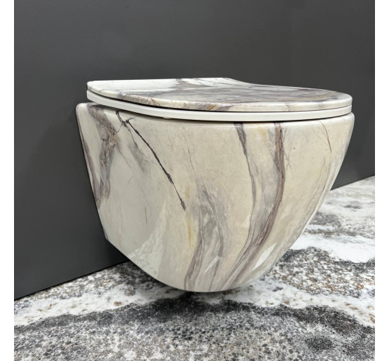 Подвесной унитаз VBI VULCANO SAND